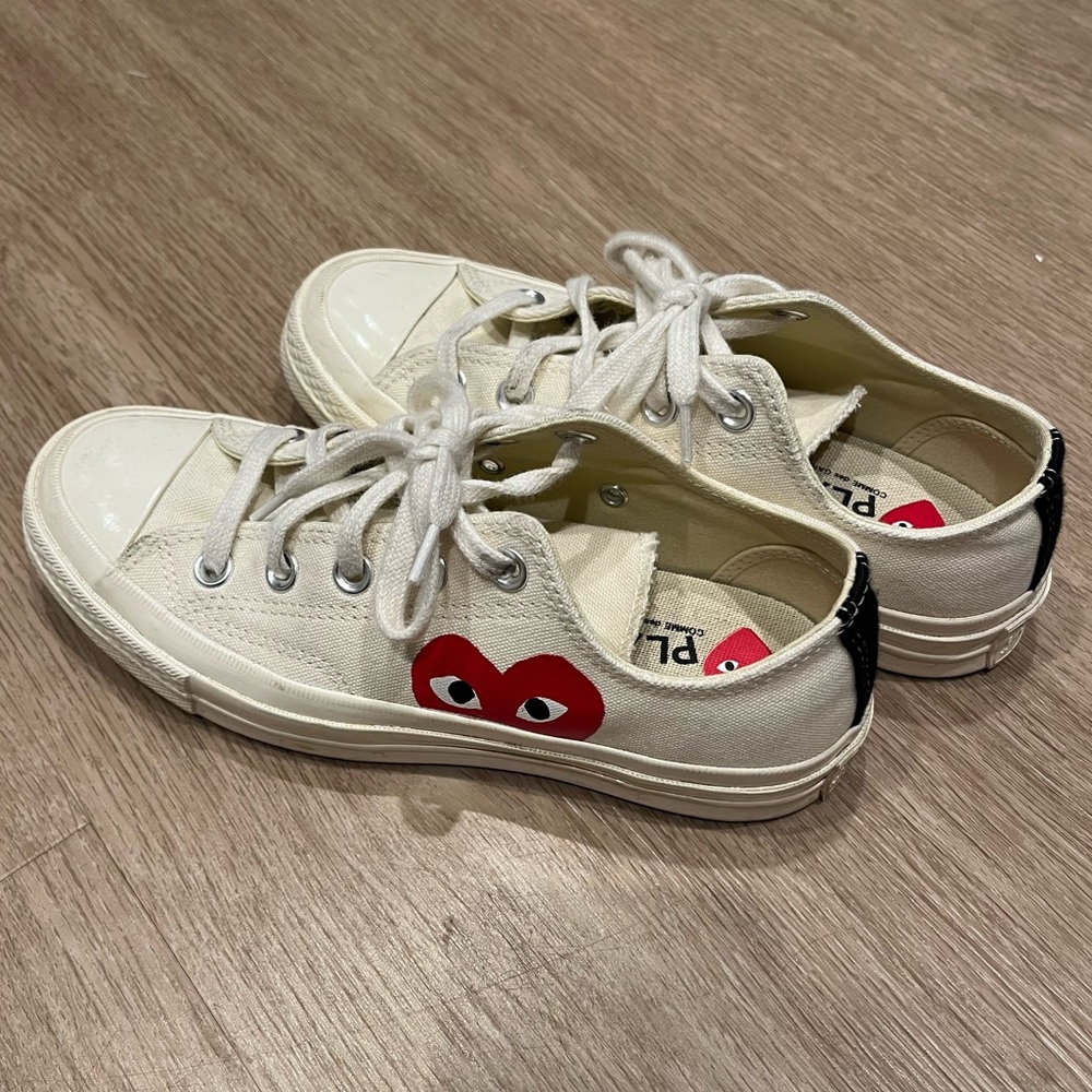 Comme des Garçons PLAY x Converse Chuck Taylor® Hidden Heart Low Top Sneaker